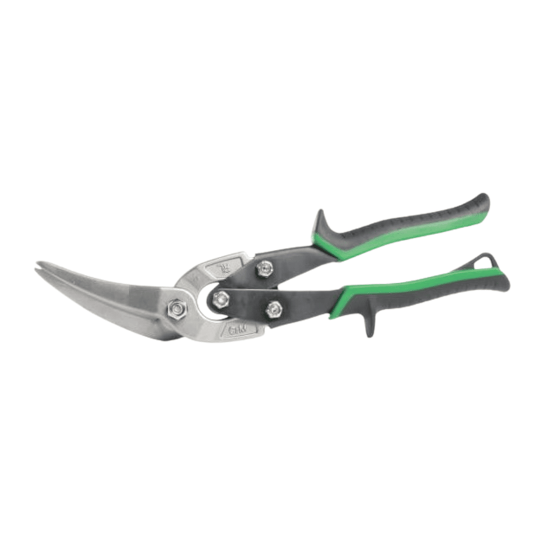 Malco Aviation Snips, Offset Right Long Cut 2-1/4" Cut AV73