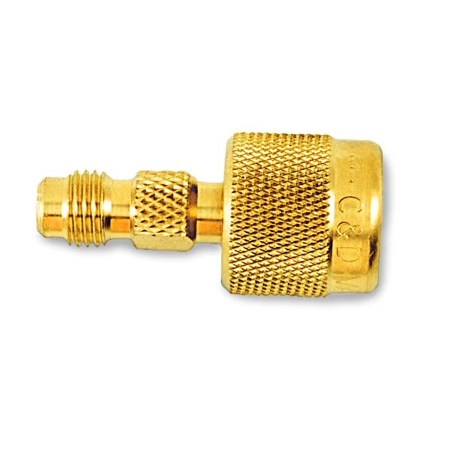 CD2035 - C&D - 1/4" f. flare "Sure Seal" Retaining Coupler x 1/4" m. flare 1EA