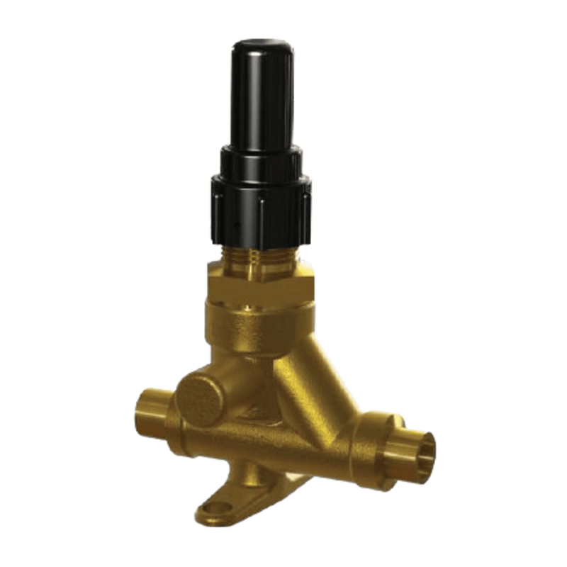 9263 - Henry - 3/8 ODS  - 9.525mm - Brass Seal Cap Globe Shut-Off Valves