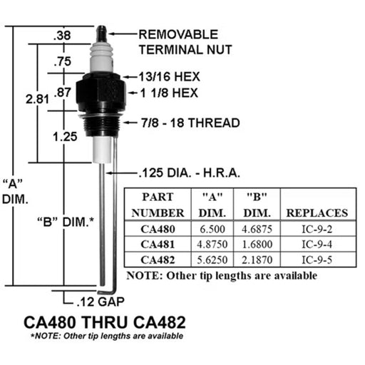 CA482 - Igniter/Replaces IC-9-5
