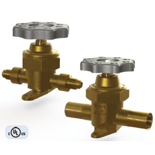 Henry 5161, Brass Globe Type Shut Off Valves Golden Bantam, 1/4 ODS