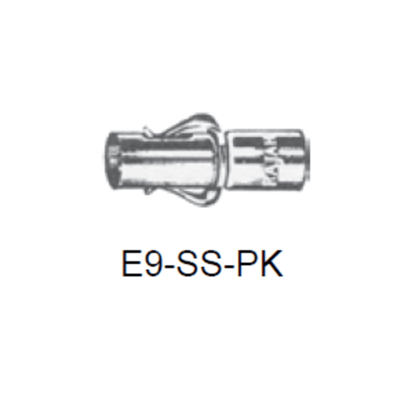 IT201 - RAJAH LIKE Spring snap cable terminal 10pk  (Crown Replacement for WP-E9-SS-PK)