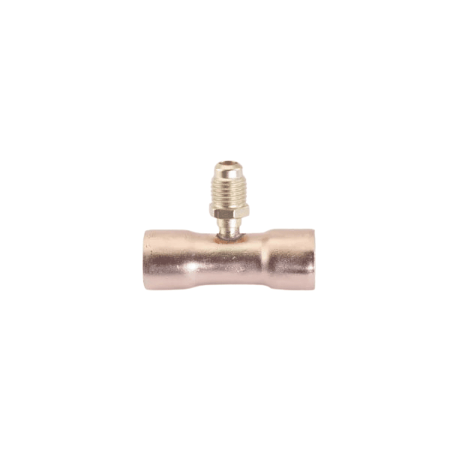 CC8458/2 - C&D - tee with 1/4" m. flare access on 5/8" copper tube, CD2245 2PK