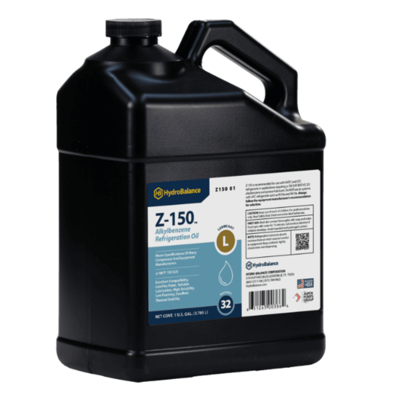 Z150 01  -  HydroBalance - Z 150 Alkylbenzene Ref Lube 1 Gal Bottle, (4PK)