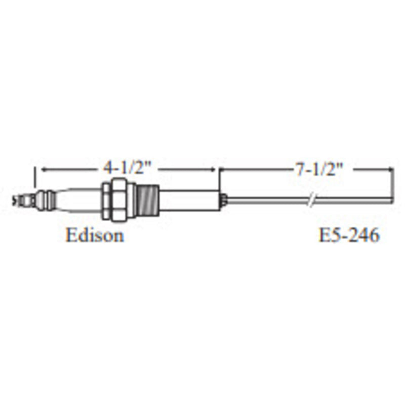 21375 - Edison Electrode 1pk (Crown Replacement for WP-E5-246)