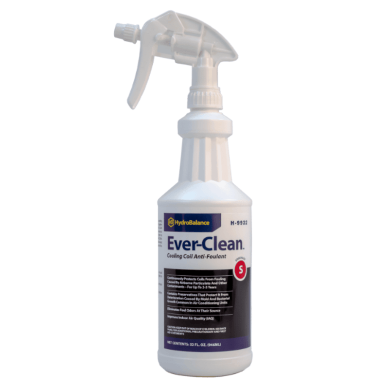 H-9932  -  HydroBalance - Ever Clean Coil Coat 1 QT Trig-Spray Btl, (12PK)