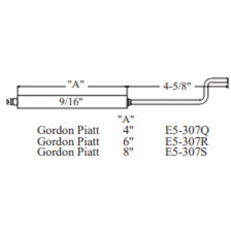 E5-307Q-2PK - Westwood - 307Q, Gordon Piatt Electrode 2pk
