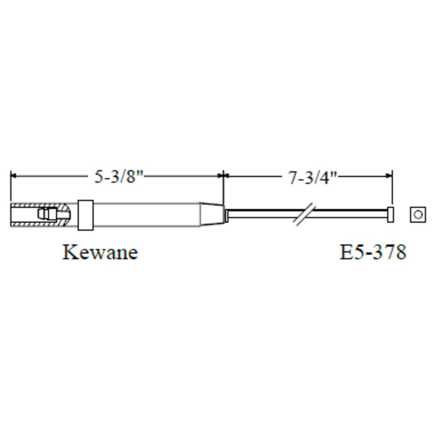 Westwood 378 Kewanee Electrode