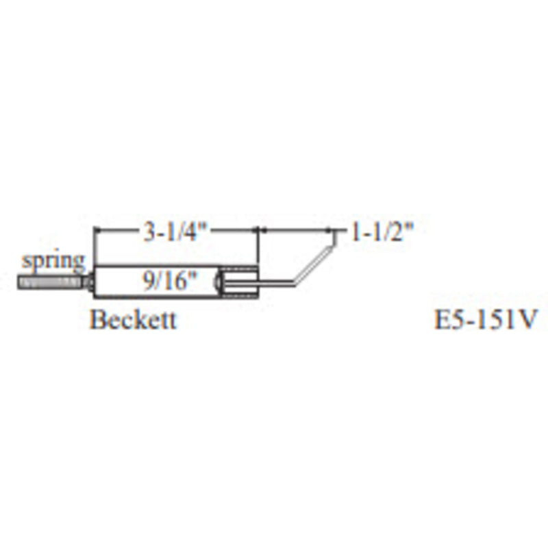 E5-151V-2PK - Westwood - 151V, Beckett Electrode 2pk