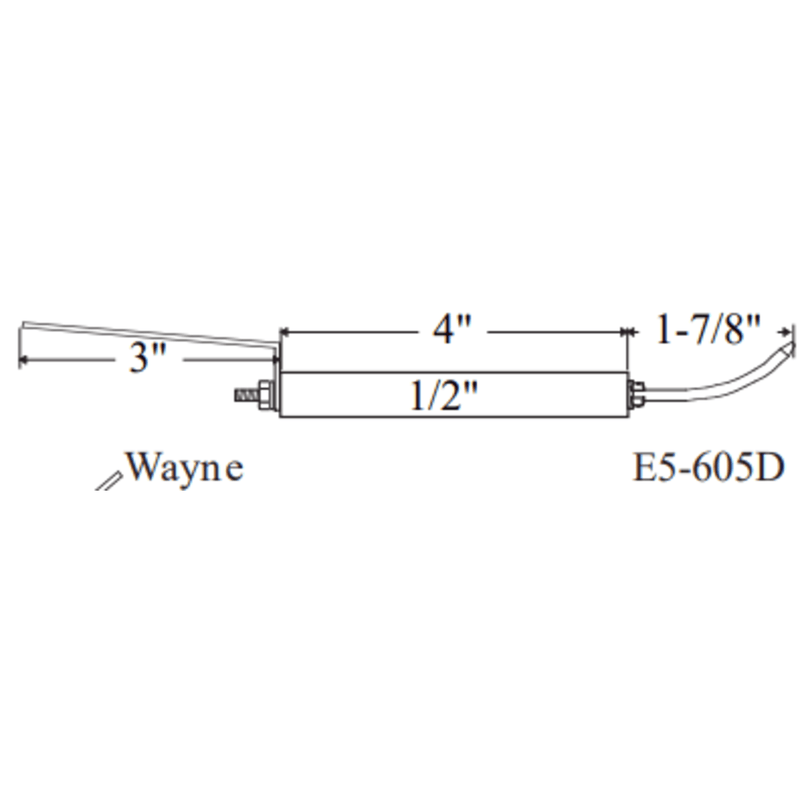 E5-605D-2PK - Westwood - 605D, Wayne Electrode 2pk