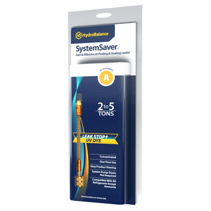 H-SLUV050  -  HydroBalance - SystemSaver Sealant & Dye 2 to 5 Ton, (6PK)