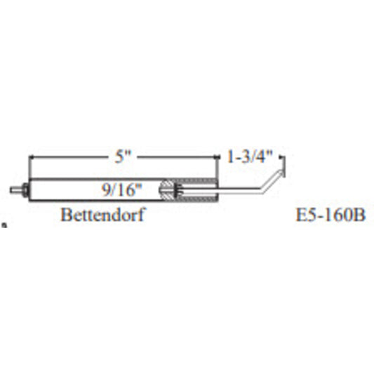 E5-160B-2PK - Westwood - 160B, Bettendorf Electrode 2pk