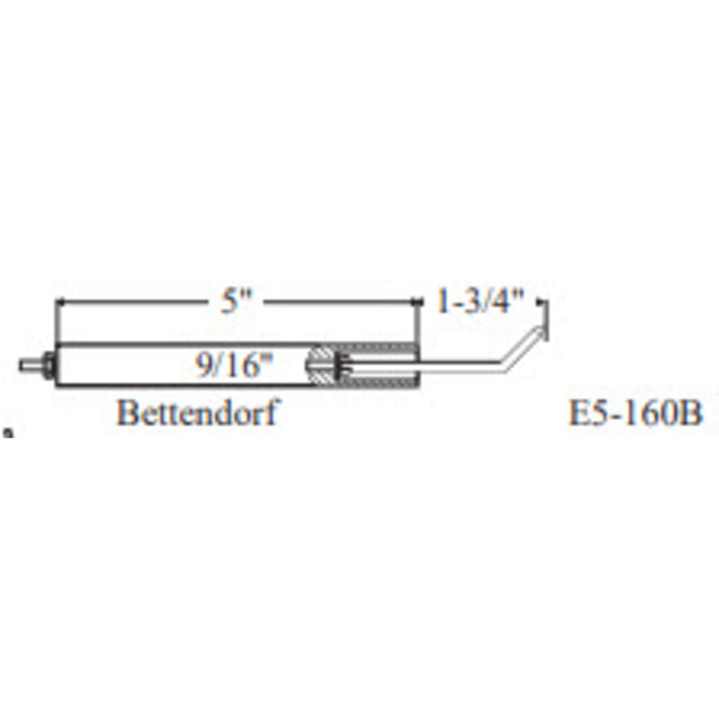E5-160B-2PK - Westwood - 160B, Bettendorf Electrode 2pk
