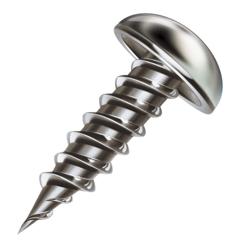 PS10X3/4Z - Malco - PAN SQUARE ZIP-IN SCREW 8000 (8000BK)