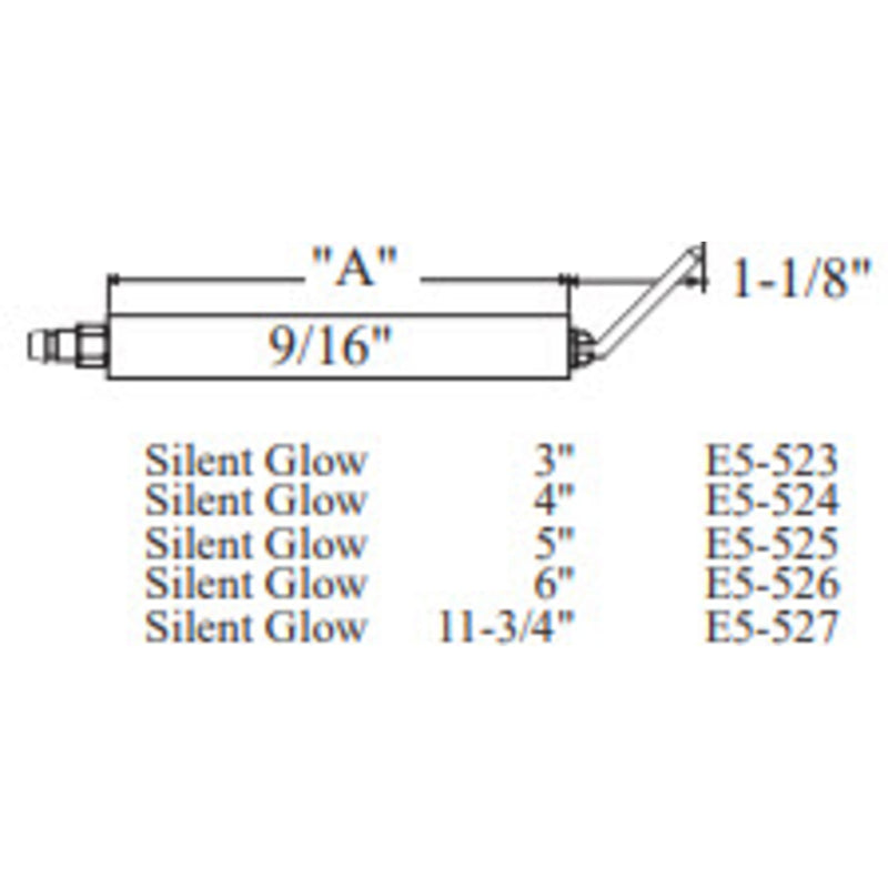 E5-523-2PK - Westwood - 523, Silent Glow Electrode 2pk