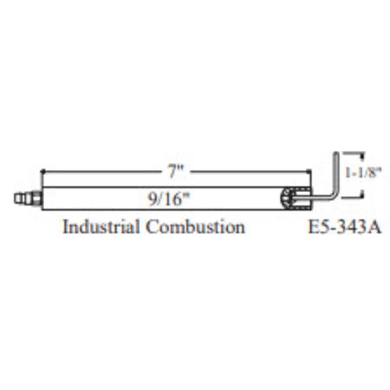 E5-343A-2PK - Westwood - 343A, Industrial Combustion Electrode 2pk