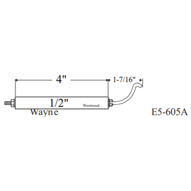 E5-605A-2PK - Westwood - 605A, Wayne Electrode 2pk