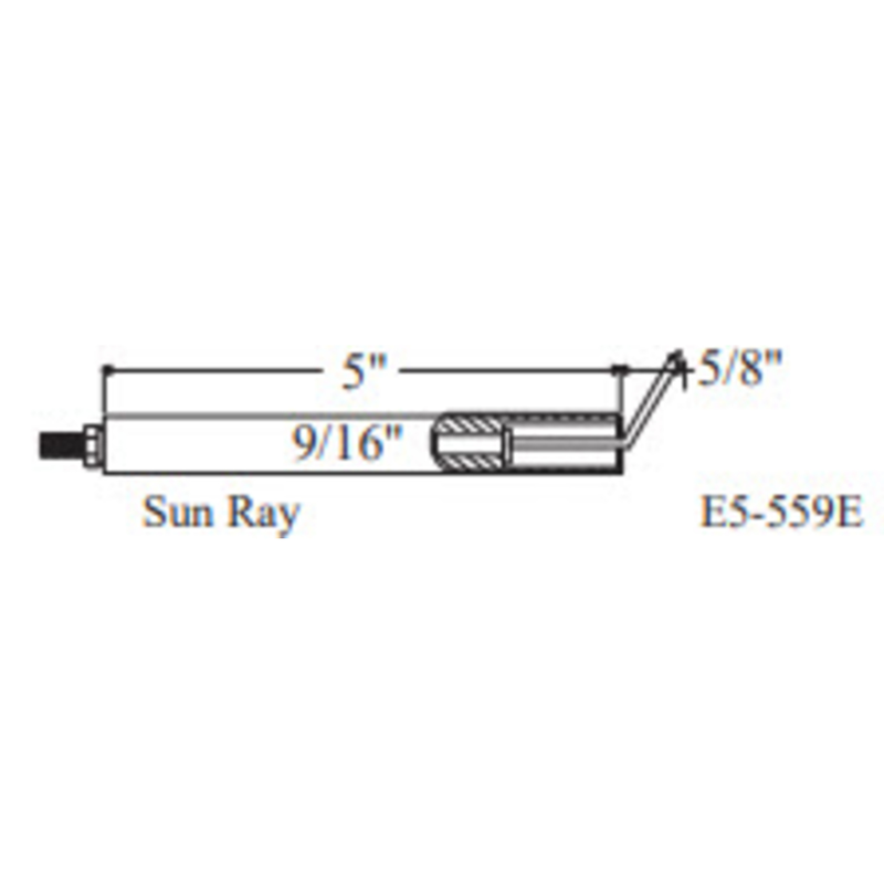 E5-559E-2PK - Westwood - 559E, Sun-Ray Electrode 2pk