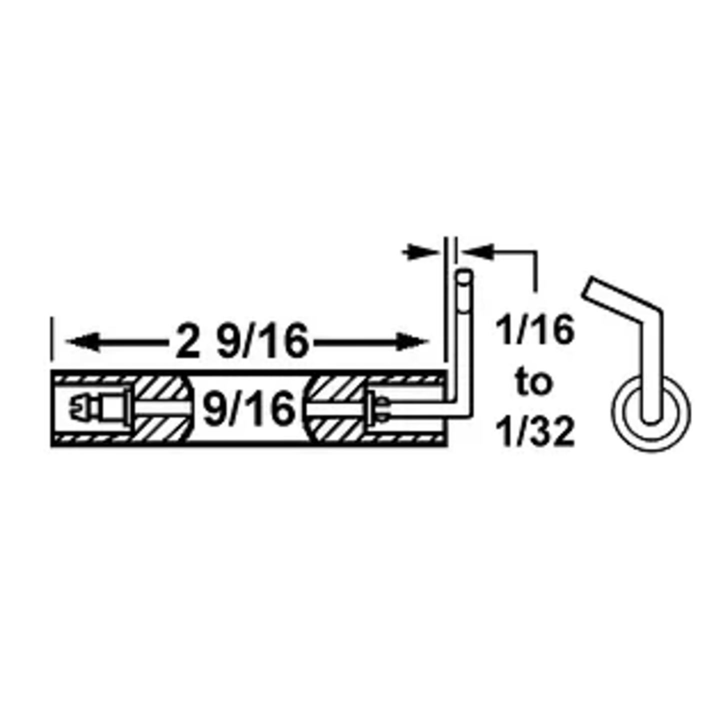 25184 - Crown - MIDCO    *  CM 57  6011-23  (1EA) (Replacement for Westwood WP-E5-239)