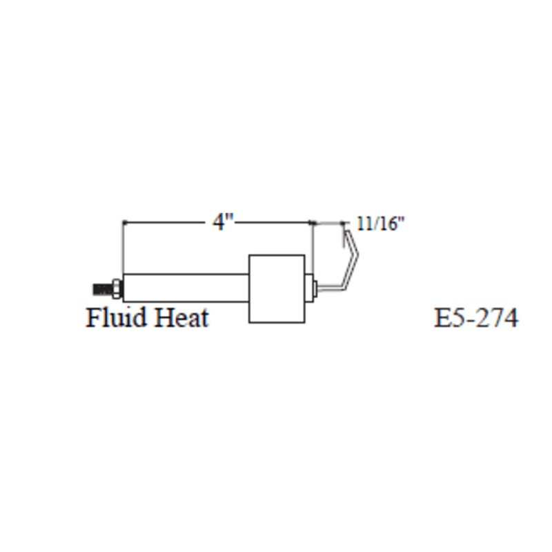 Westwood Fluid Heat Electrode 274, 1pk E5-274