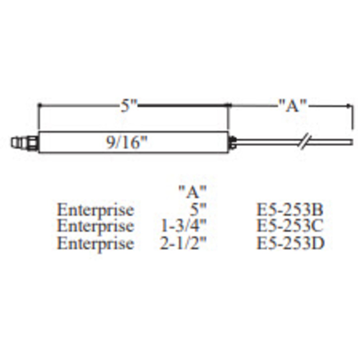 Westwood 253B, EnterpriseElectrode 2pk