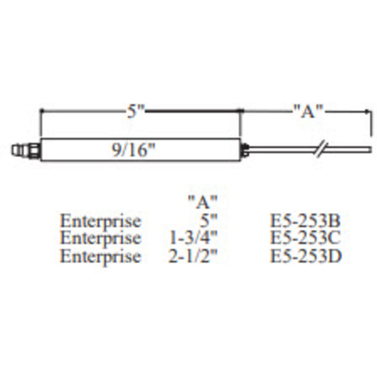 Westwood 253B, EnterpriseElectrode 2pk