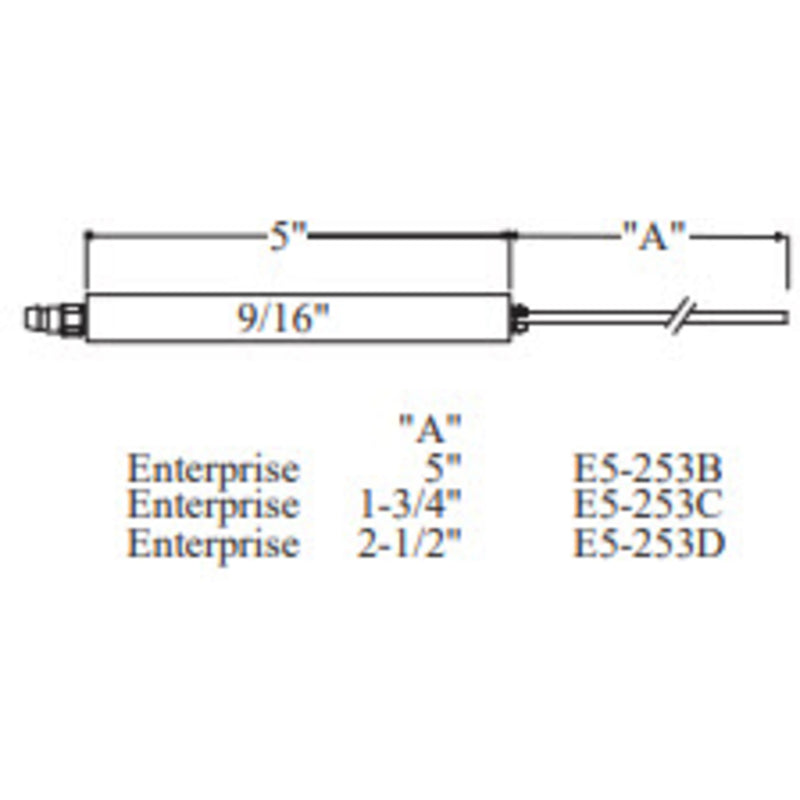 Westwood Enterprise Electrode 253B, 2pk E5-253B-2PK