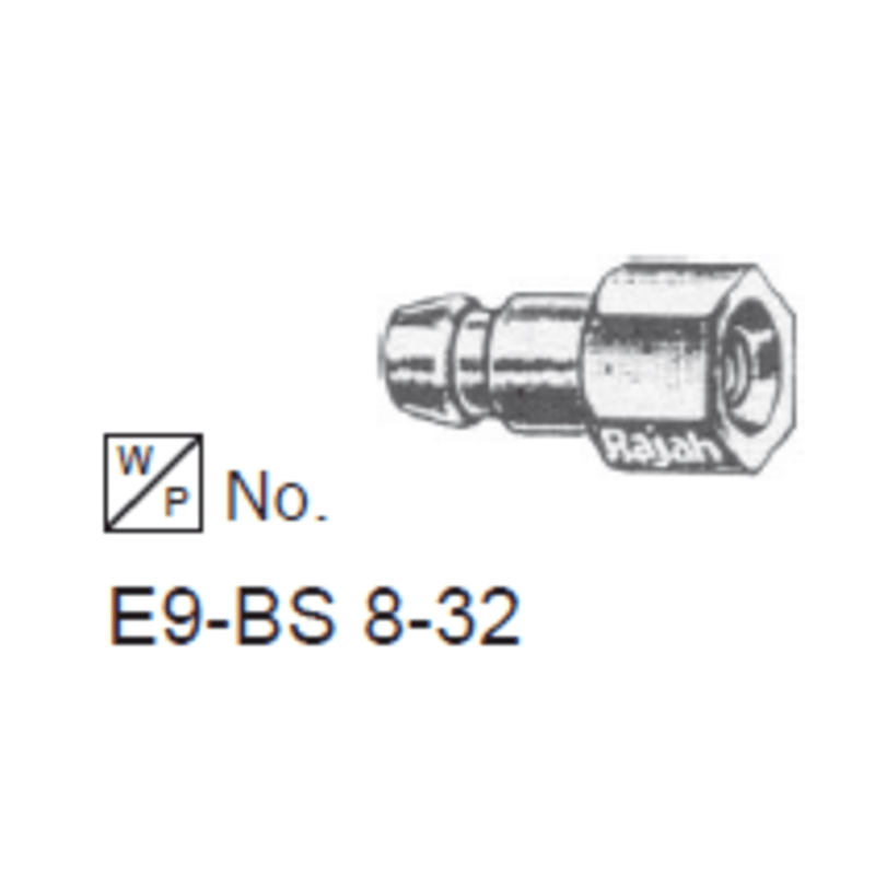 IT207 8/32 RAJAH LIKE Base stud with 8-32 thread 10pk (Crown Replacement for WP-E9-BS832-PK)