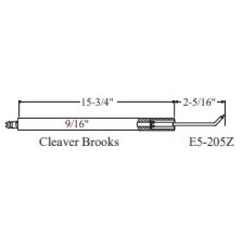 E5-205Z-2PK - Westwood - 205Z, Cleaver Brooks Electrode 2pk