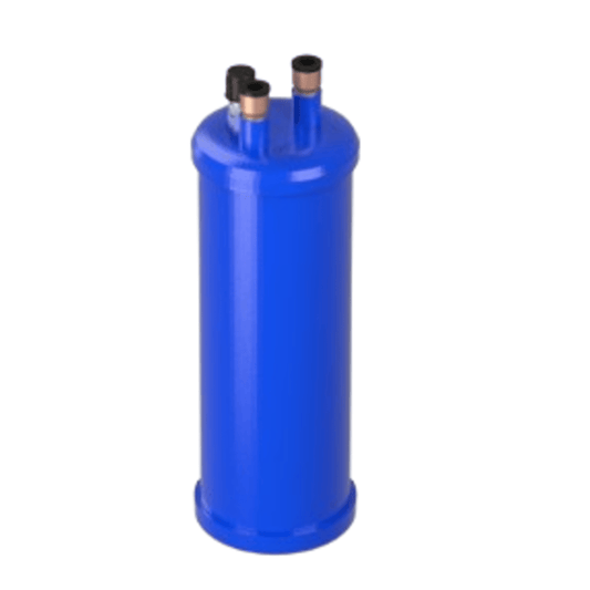 Henry S-5581, Oil Separator, Conventional Welded - Top Inlet / Top Outlet, 3/8 ODS, 3/8 FL Return