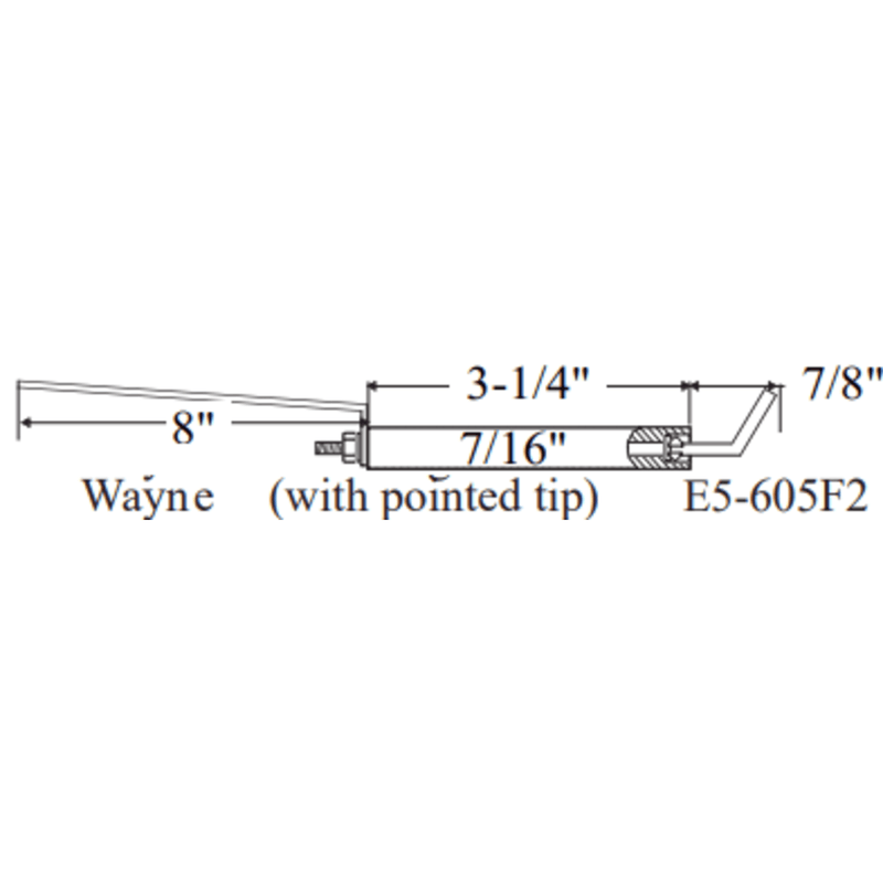 E5-605F2-2PK - Westwood - 605F2, Wayne Electrode 2pk