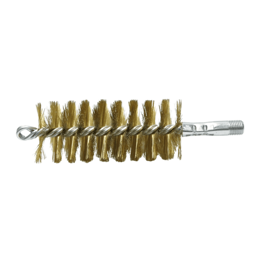 43645 - Schaefer - Brass - SS/DS - Male Brush Dia 2" - (1EA)
