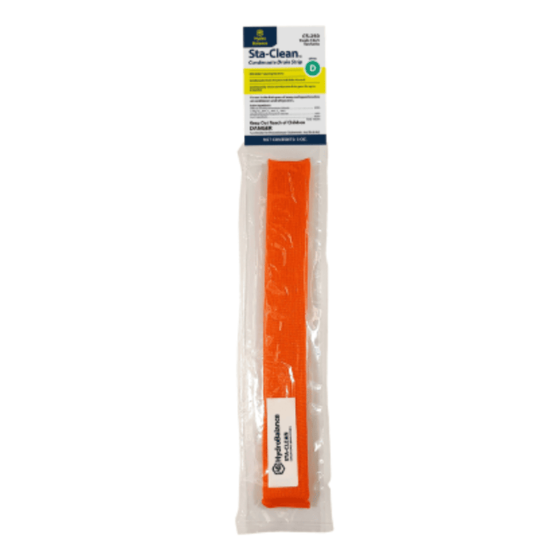 CS-100  -  HydroBalance - Sta-Clean Pan Strips 1 Strip, 2.5 Ton, (12 PK)