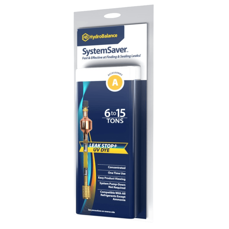 H-SLUV150  -  HydroBalance - SystemSaver Sealant & Dye 6 to 15 Ton, (6PK)