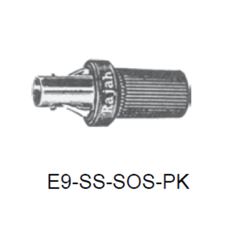 E9-SS-SOS-PK - Westwood - RAJAH SS-SOS Spring snap w/Thermoplastic base 10pk