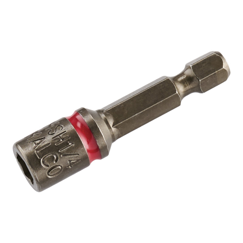 MSH14 - Malco - HEX CHUCK DRIVER, 1/4" (10PG)