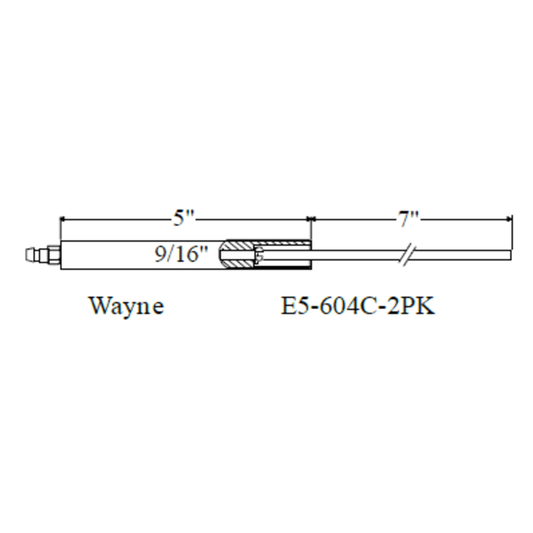 Westwood 604C Wayne Electrode 2pk
