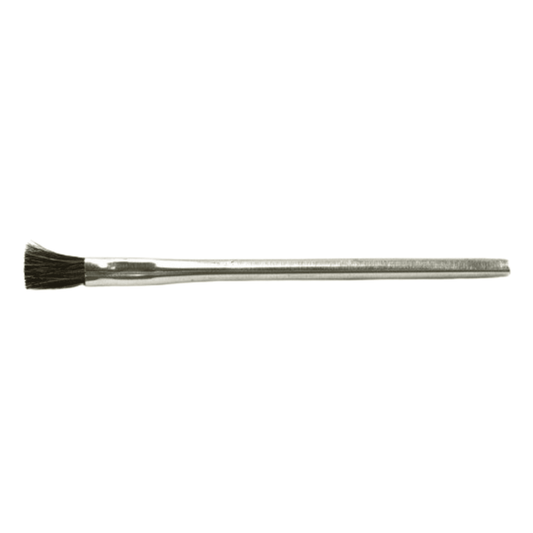 10001 - Schaefer - Tin Handle Acid Brush-Horsehair-pk 144  3/8" - (1EA)