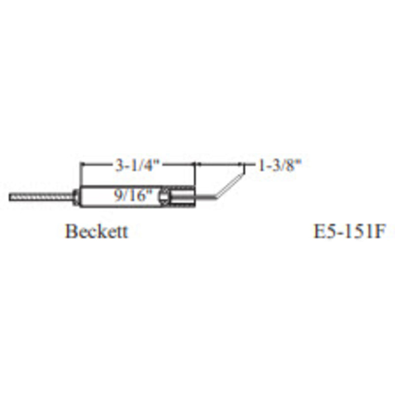 20410 - Beckett Electrode 2pk (Crown Replacenment for WP_E5-151F-2PK)