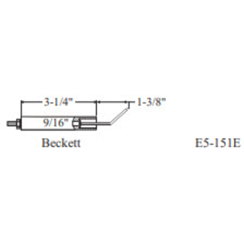 20410 - Beckett Electrode 2pk (Crown Replacement for WP-E5-151E-2PK)
