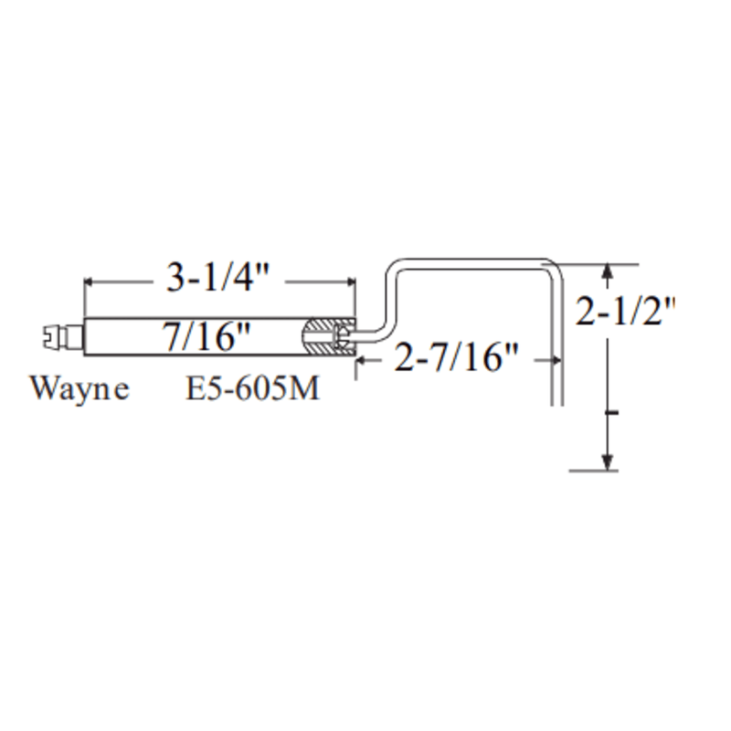 E5-605M-2PK - Westwood - 605M, Wayne Electrode 2pk