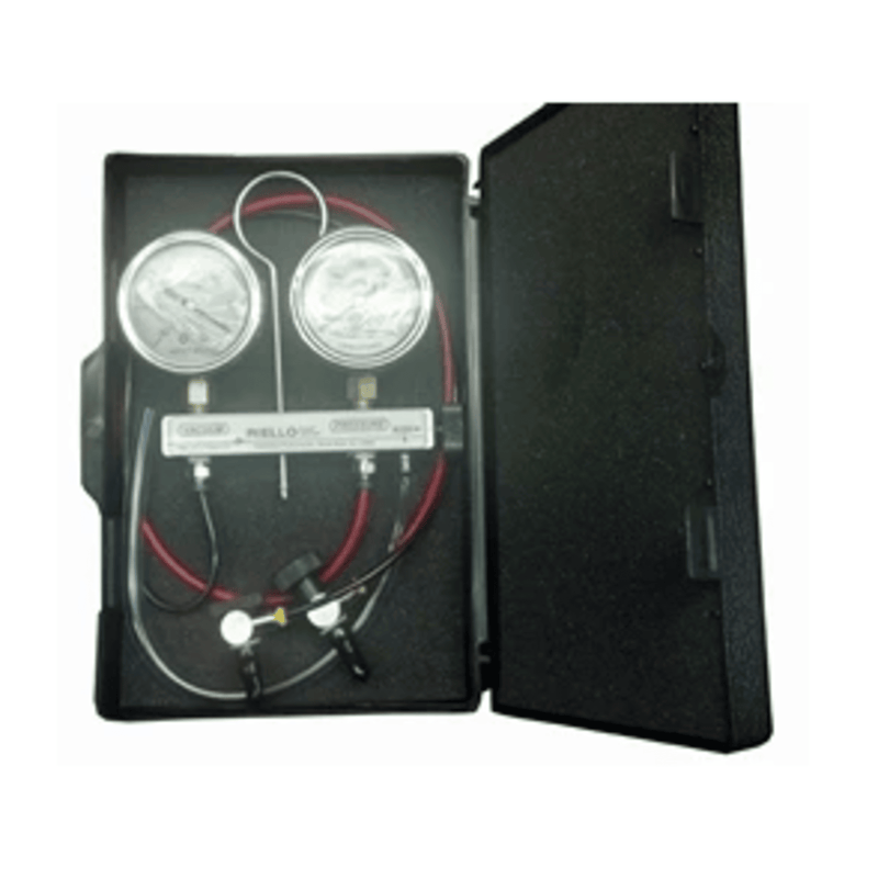 PTK-T20 - Riello pump tester, liquid filled gauges, w/case (EA)