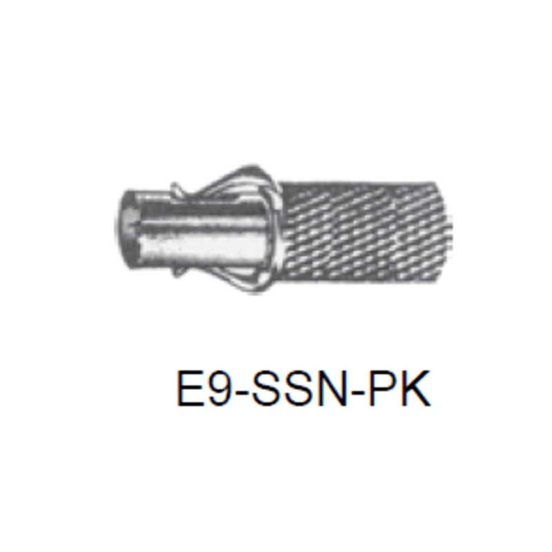 SIT212B - RAJAH LIKE Spring snap with brass ferrule (10pk)  (Crown Replacement for WP-E9-SSN-PK)