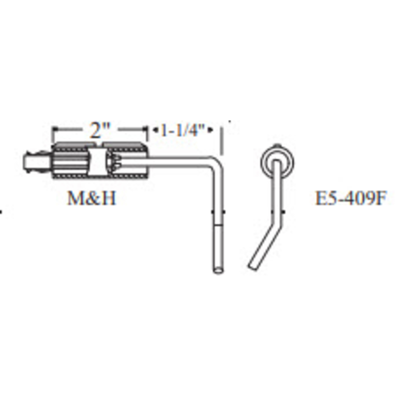 25226 - M & H Electrode 1pk (Crown Replacement for WP-E5-409F)
