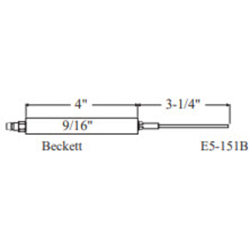 E5-151B-2PK - Westwood - 151B, Beckett Electrode 2pk