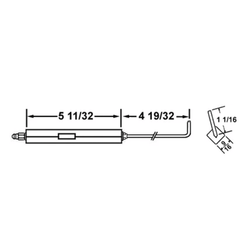 26938 - Crown - 2836C  ELECTRODE   17448 PYRONICS  CP 64 (1EA)