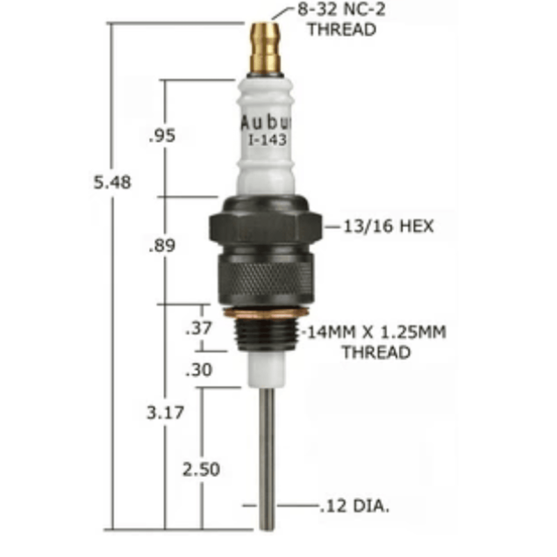 I-143 - Auburn - (2.5"c/w) Igniter (CS12999)