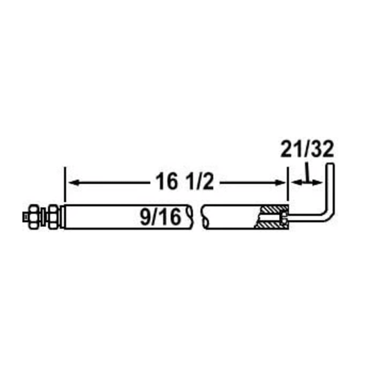 20940 - Crown - 435-34 ELECTRODE   17244 (1EA) (Replacement for Westwood WP-E5-205E)