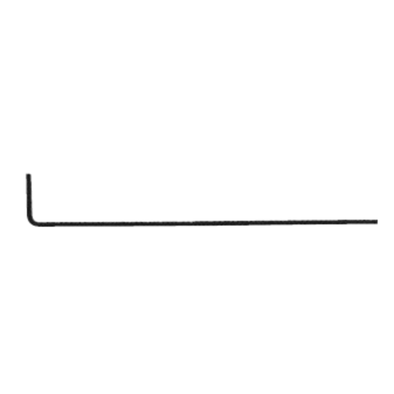 W12532 - Malco - HEX KEY, "L", 12", 5/32" (1EA)