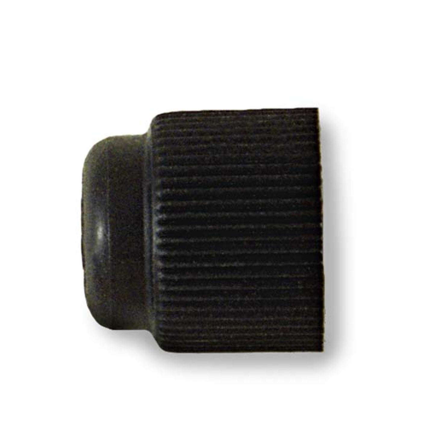 CD2220/6 - C&D - 1/2-16 Acme cap, black glass-filled nylon w/ neoprene o-ring seal 6PK